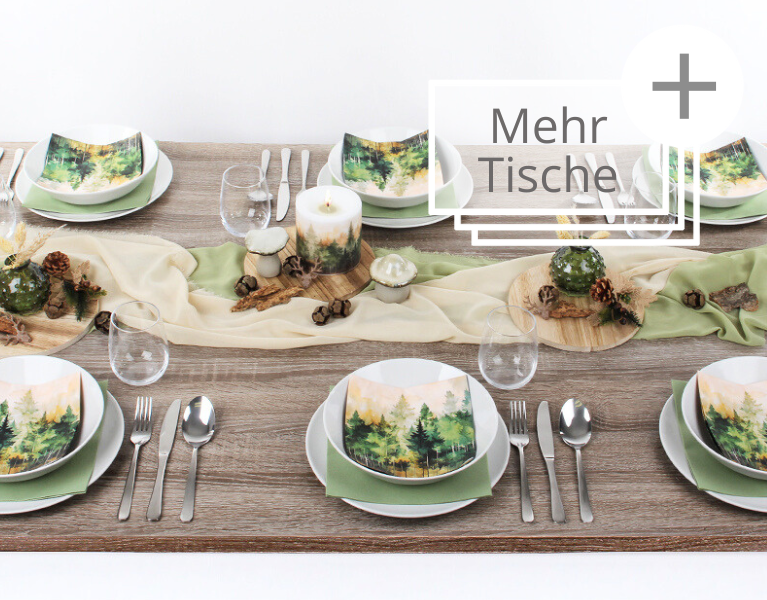 Tischdeko Mustertische Herbst Tischdeko Mustertische Herbst