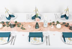 Dekorierte Mustertische Taufe Baby Party Dekorierte Mustertische Taufe Baby Party