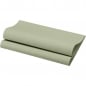 60er Pack Duni Bio Dunisoft Servietten, 40 x 40 cm in Pistachio Green.