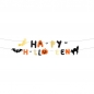 1,5 Meter Partykette Happy Halloween.