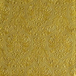 15er Pack Servietten Elegance in Gold, 33 x 33 cm
