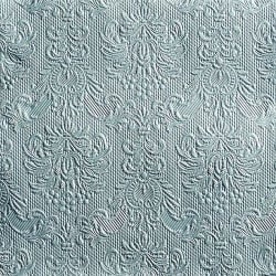15er Pack Servietten Elegance in Silber, 33 x 33 cm