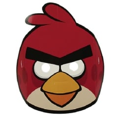 6er Pack Partymasken Angry Birds