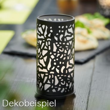 Duni Metall Kerzenhalter Twist in Schwarz, 14 cm Duni Metall Kerzenhalter Twist in Schwarz, 14 cm