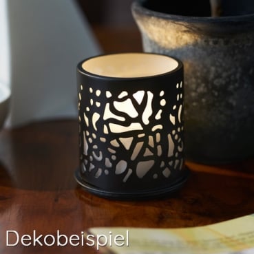 Duni Metall Kerzenhalter Twine in Schwarz, 75 mm Duni Metall Kerzenhalter Twine in Schwarz, 75 mm