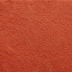 15er Pack Servietten Elegance in Orange, 33 x 33 cm