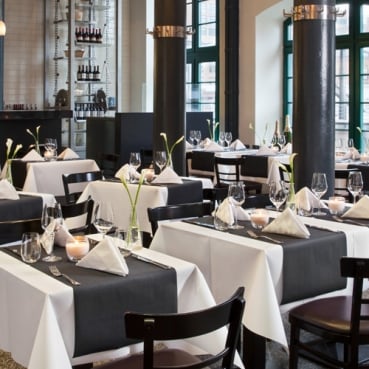 24 Meter Duni Tischläufer, 40 cm Breite, Tête-à-Tête, wasserabweisendes Evolin in 6 Farben 24 Meter Duni Evolin wasserabweisende Tête-à-Tête Tischläufer in 6 Farben