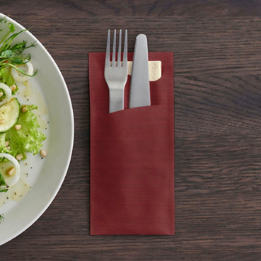 Duni Bestecktasche Sacchetto Tissue mit Serviette in 16 Farben Duni Sacchetto Tissue Serviettentasche in 16 Farben