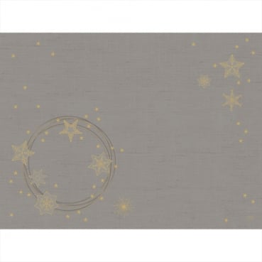 Duni Dunicel Tischsets Star Shine Granite Grey, 30 x 40 cm