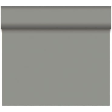 24 Meter Rolle Duni Bio Dunicel® Tischläufer, Tête-à-Tête in Granite Grey, 40 cm Breite