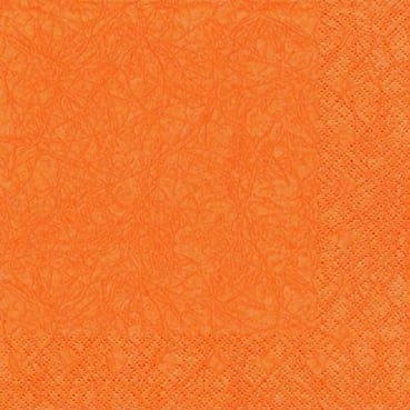 20er Pack Servietten Modern Colors in Orange, 33 x 33 cm