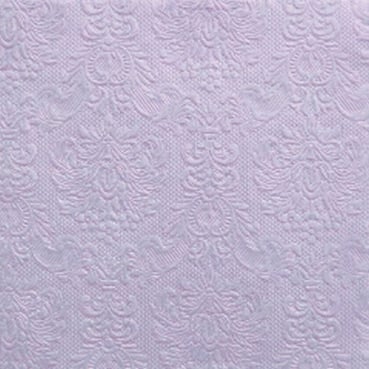 15er Pack Servietten Elegance in Lavendel, 33 x 33 cm