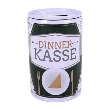 Spardose -Dinner Kasse-, 10 cm