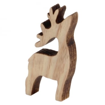 12 Holz Streudeko Hirsche in Hellbraun/Dunkelbraun, 50 mm 12 Holz Streudeko Hirsche in Hellbraun/Dunkelbraun, 50 mm. Auch zum Hinstellen geeignet.