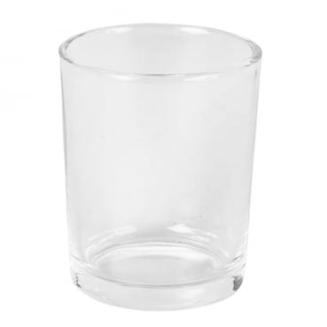 Teelichtglas, Votivglas, klar, 67 x 55 mm