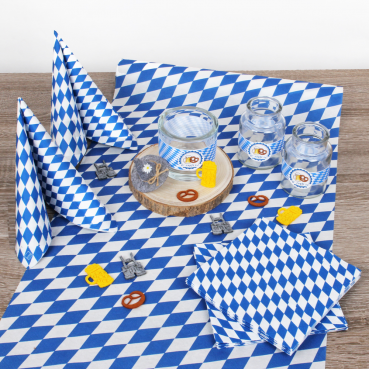 35-teiliges Tischdeko Paket "Bayrische Party" 35-teiliges Tischdeko Paket "Bayrische Party"