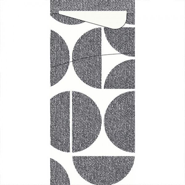 Duni Bestecktasche Sacchetto Shapes mit Serviette in Weiß, 8,5 x 19 cm.