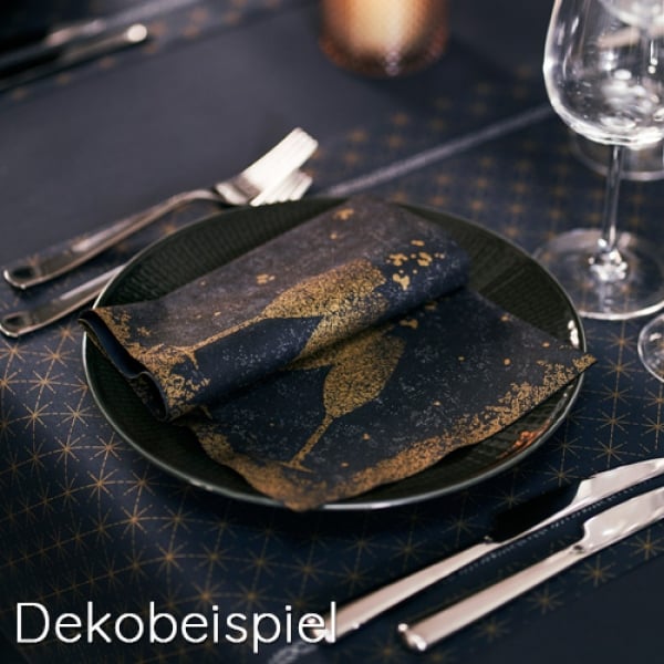 Dekobeispiel - Duni Celebrate Black